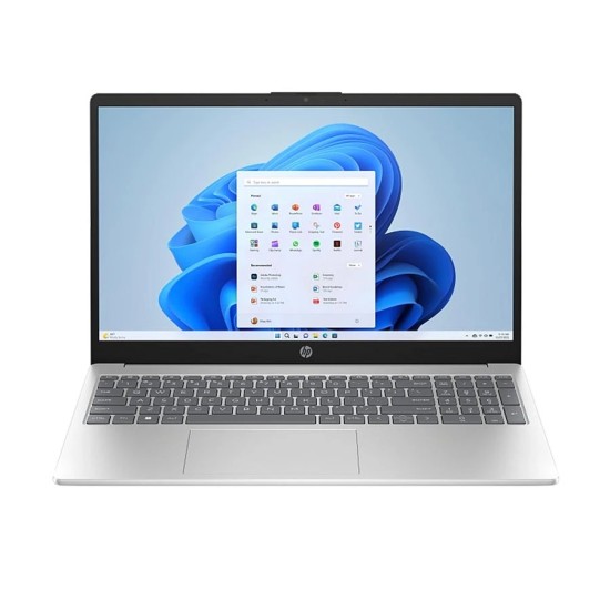 HP 15-fd0285TU | 12th Gen Intel Core i3 1215U | 8GB RAM | 512GB SSD | 15.6 Inch FHD Display | Silver Color | 2 Years Laptop 