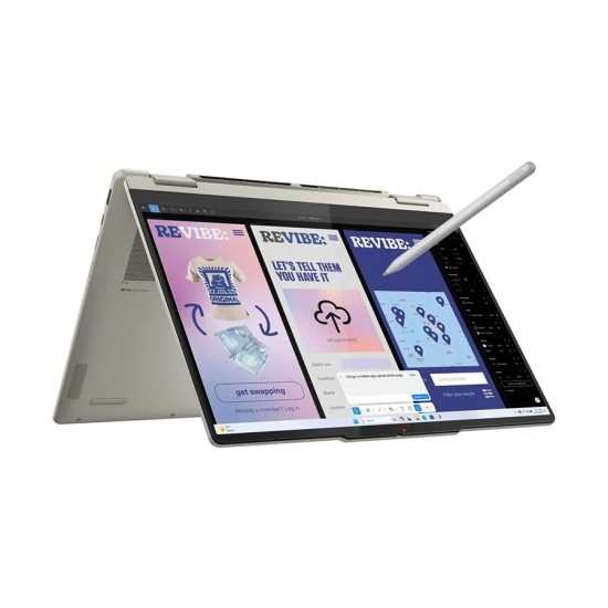 Lenovo Yoga 7 2 in 1 14ILL10 Series 2 | Intel Core Ultra 5 228V | 32GB RAM | 1TB SSD | 14 Inch 2.8K OLED WQXGA + Display | AI Optimized Seashell | 2YRS Laptop