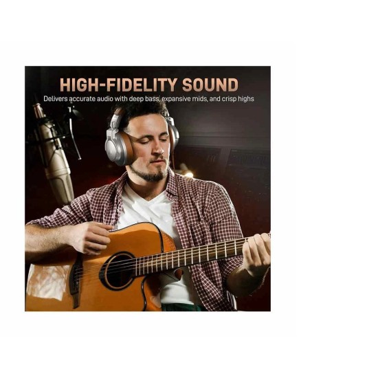 Maono MH700 Wired Silver Studio Monitor Headphone