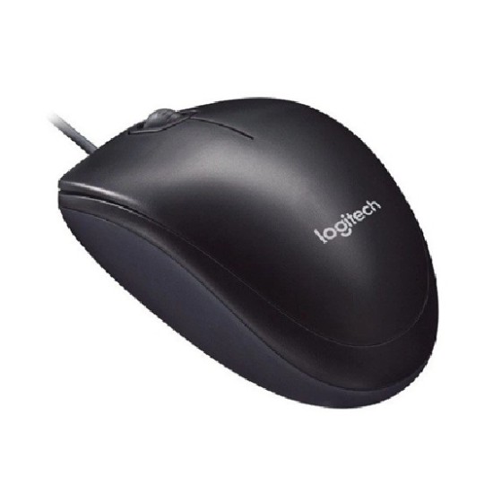 Logitech M90 USB Wired Optical Mouse (Black)