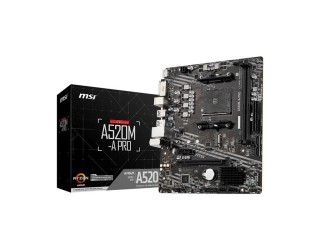 MSI A520M-A PRO DDR4 AMD AM4 Micro-ATX Motherboard