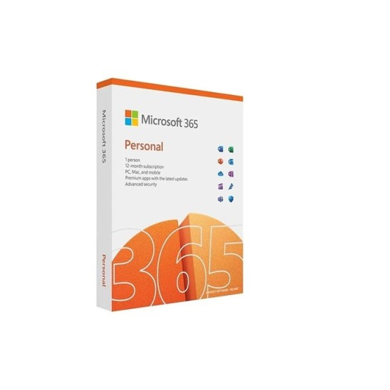 Microsoft 365 Personal English APAC EM Subscription 1 User 1 Year Medialess #EP2-32409