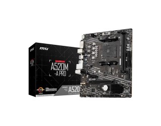 MSI A520M-A PRO DDR4 AMD Motherboard