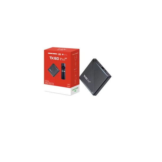 TX60 Pro 14K Ultra HD Smart Android TV Box with Voice Control Remote