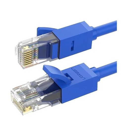 UGREEN - NW102 Cat-6 U/UTP 1 Meter Blue Network Cable, Patch Cord #11201