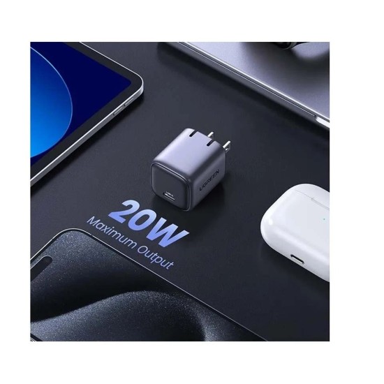 UGREEN X512 - USB-C 20W PD GaN Space Gray Charger - Charging Adapter #55527