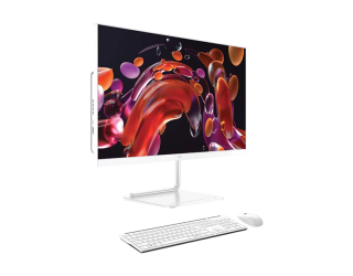 Value Top AIO GS40UW Intel N95 8GB RAM 23.8 Inch FHD Display White All in One PC