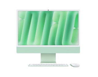 Apple iMac (Late 2024) - Apple M4 Chip 24 Inch 4.5K Retina Display Green All in One PC - (Magic Keyboard, Magic Mouse) #MWUE3