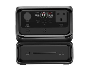 Ecoflow - River 3 Max Plus 858Wh 600W Output Black Portable - Power Station