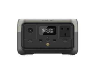 EcoFlow - River 2 256Wh 300W Output - Black & Gray Portable - Power Station