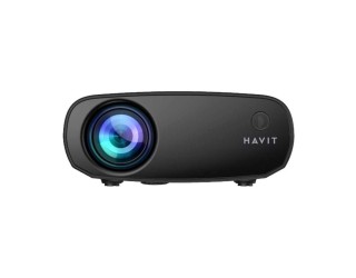 Havit - PJ207 (110 Lumens) 1080p Full HD Black Portable - Projector