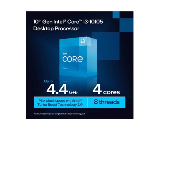 Intel 10th Gen - Core i3 10105 Processor - Comet Lake